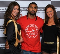 David Haye DVD ring girls